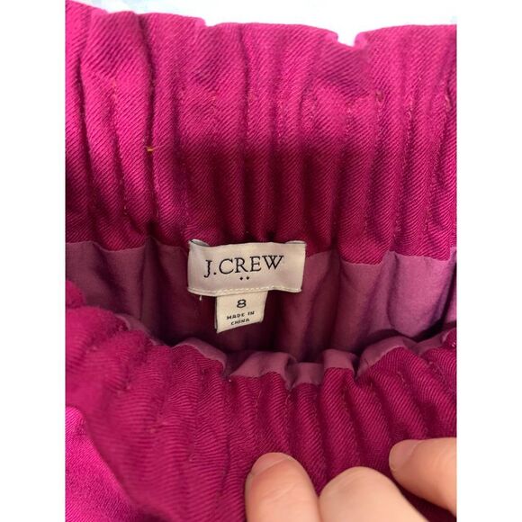 J. Crew Paper-bag Waist Wool Skirt Size 8 - Picture 4 of 7